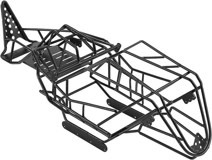 Das Chassis ist EIN starrer schwarzer RC-Rahmen. Überlegener RC-Überrollkäfig-RC-Car-Rahmen für Axia