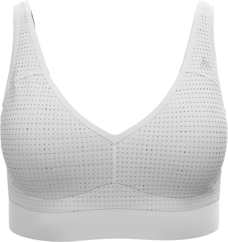 Odlo Damen Performance High Support_13151e Sport BH 85 Weiss, 85 Weiss