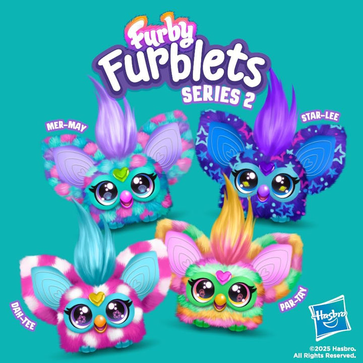 Furby Furblets Star-Lee Mini elektronisches Plüschspielzeug STAR-REE, STAR-REE