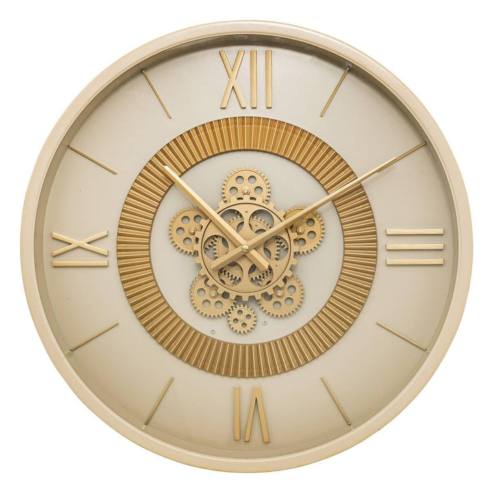 Atmosphera - Mechanische Uhr Guiliana Metall beige d50cm