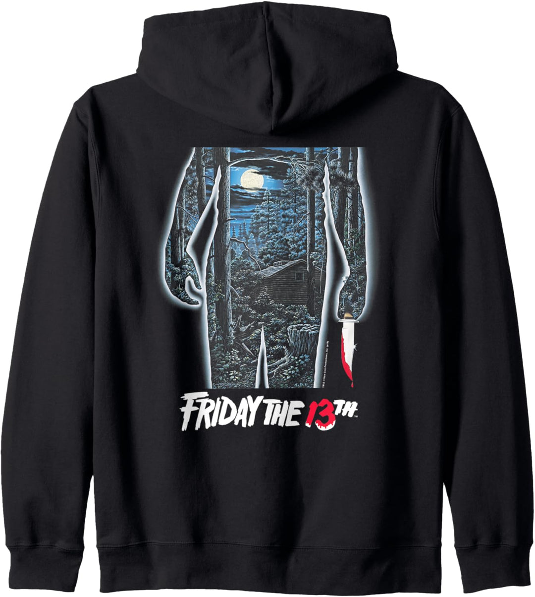 Friday the 13th Movie Poster Kapuzenjacke
