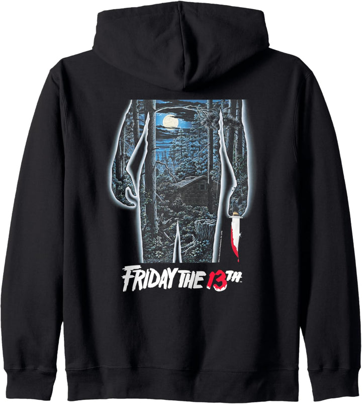 Friday the 13th Movie Poster Kapuzenjacke