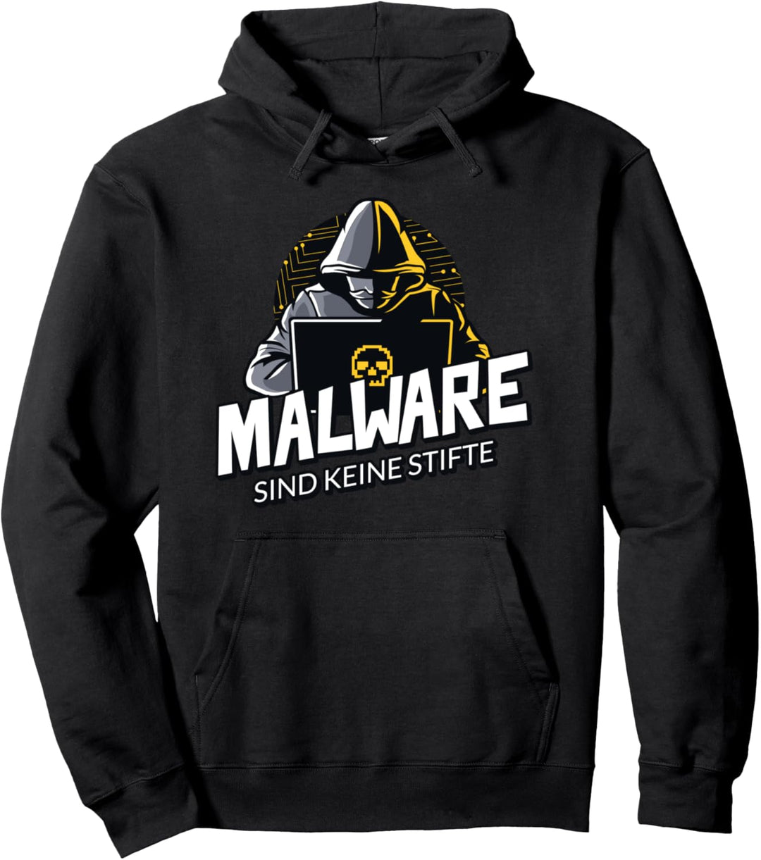 Malware Sind Keine Stifte Informatiker Computer Geek Hacker Pullover Hoodie