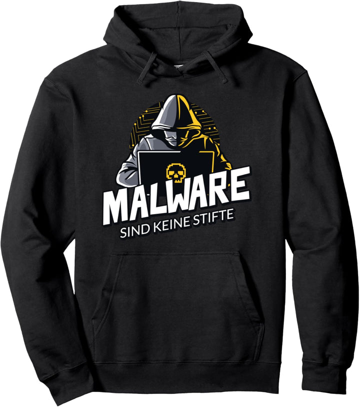 Malware Sind Keine Stifte Informatiker Computer Geek Hacker Pullover Hoodie