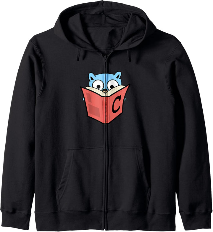 Go Developer Tee Golang Cross Plateau C Gopher T-Shirt Kapuzenjacke