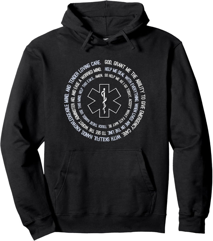 Sanitäter EMT EMS Rettungsdienst Gebetssegen Pullover Hoodie
