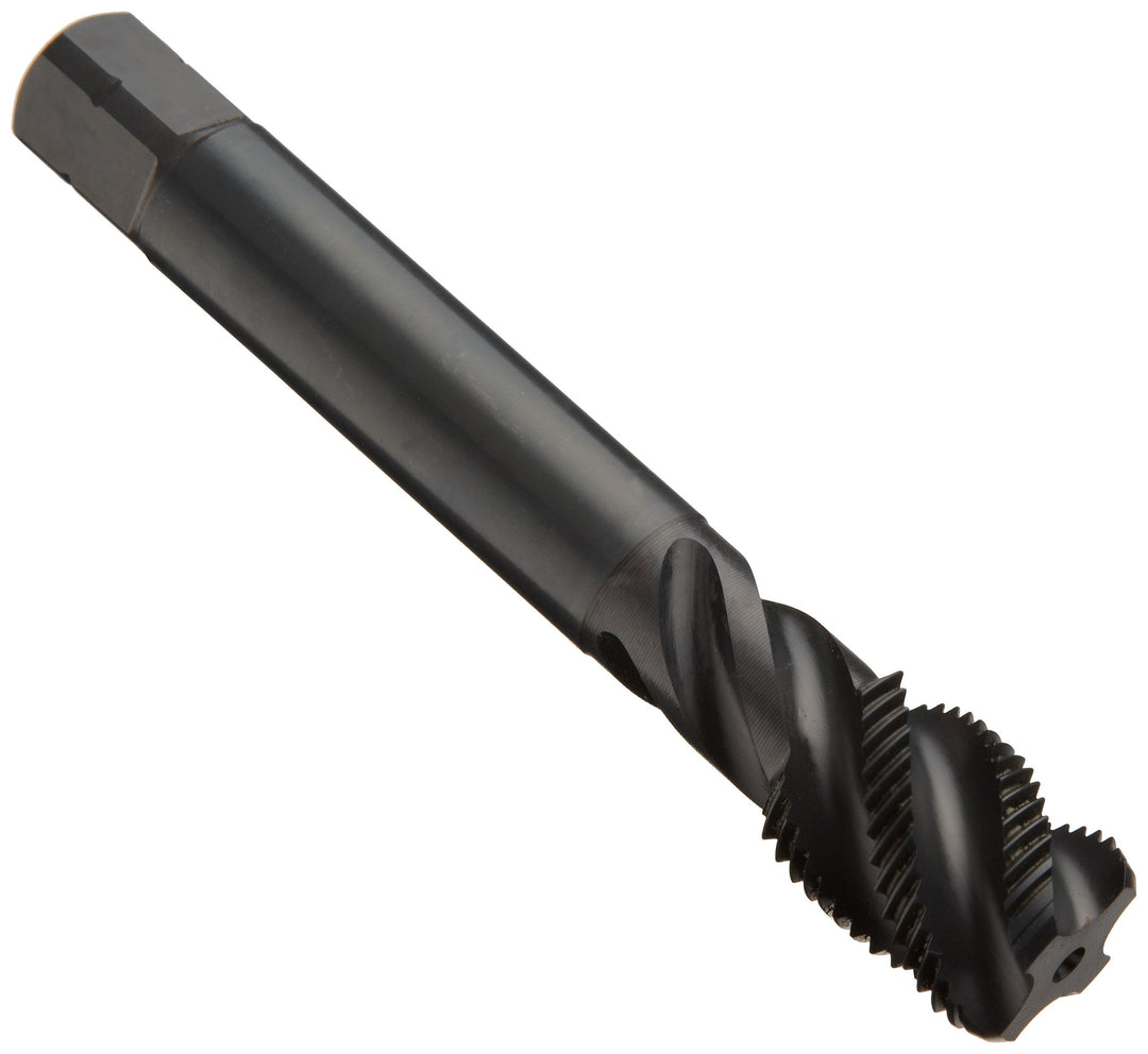 Dormer MTT-X E043 Pulvermetall-Rohrgewindebohrer, Spiralnut, BSP, Schwarz-Oxid-Finish, Rundschaft mi