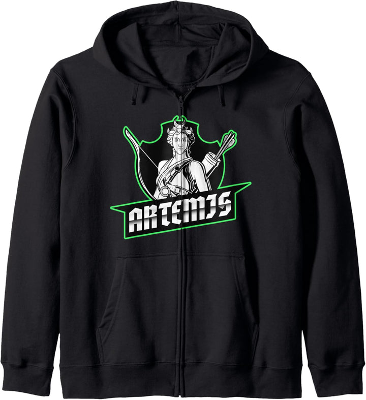 Artemis Hunt Griechische Göttin - Mythologie Alter Jäger Kapuzenjacke