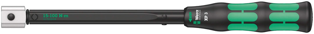 Wera 05075672001 Click-Torque XP 3 Drehmomentschlüssel Schwarz, Grün 15 Nm, 15 Nm