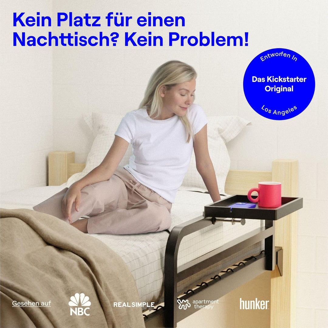 BedShelfie Smallish Nachttischablage für Etagenbett und Obere Etagenbett, College Schlafsaal-Essenti