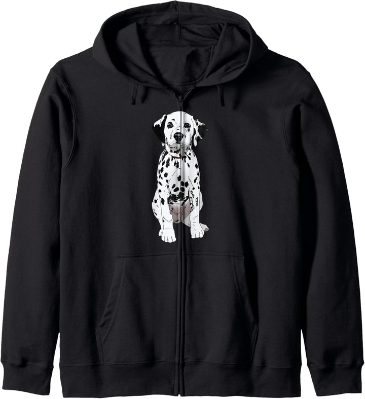 Süsser Dalmatiner-Hund für Welpen und Hunde Kapuzenjacke