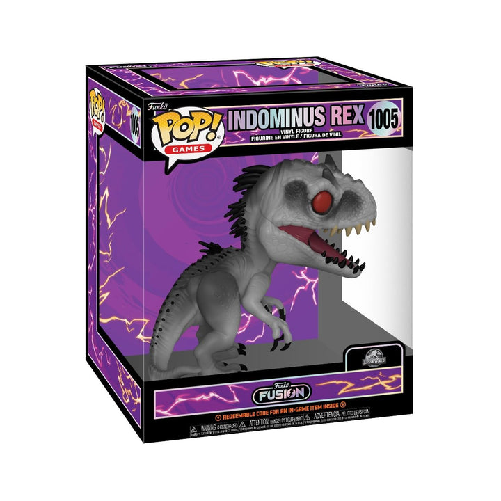Funko POP. Super: Fusion - Indominus Rex - 1/6 Quote Für Seltene Chase-Variante - Jurassic Park- Vin