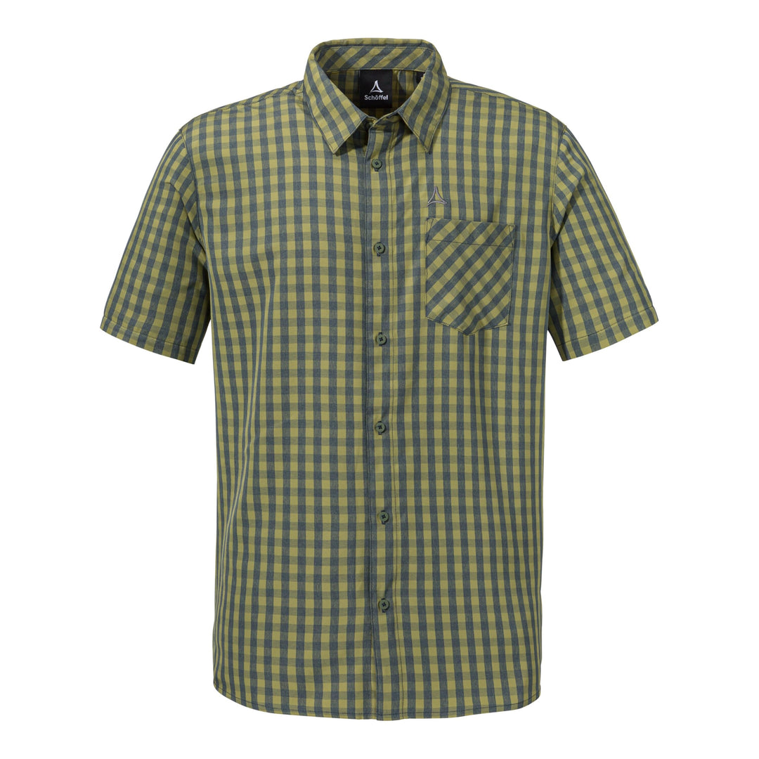 Schöffel Herren CIRC Shirt Style Dalfoss MNS, kreislauffähiges Kurzarm Hemd, nachhaltiges Wandershir
