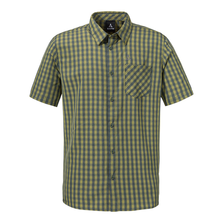 Schöffel Herren CIRC Shirt Style Dalfoss MNS, kreislauffähiges Kurzarm Hemd, nachhaltiges Wandershir