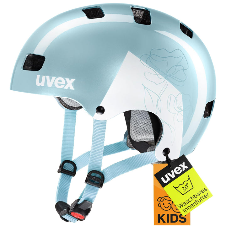 uvex Kid 3 - robuster Fahrradhelm für Kinder - individuelle Grössenanpassung - optimierte Belüftung