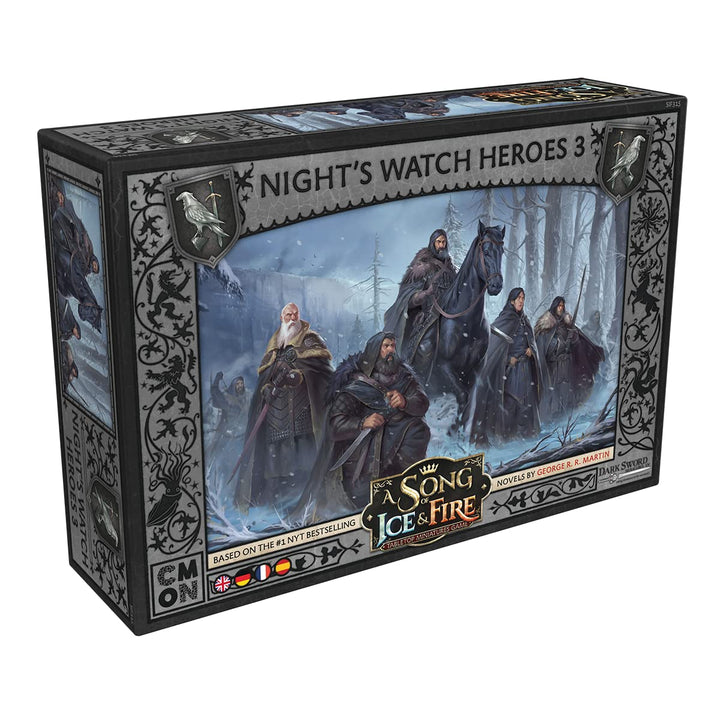CMON | A Song of Ice & Fire – Helden der Nachtwache 3 | Erweiterung | Tabletop | 2 Spieler | Ab 14+