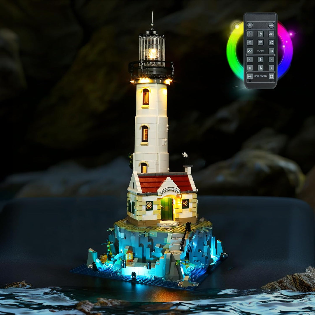 Led Licht Set für Lego Motorised Lighthouse, Led Beleuchtungs Set für Lego 21335 Motorised Lighthous