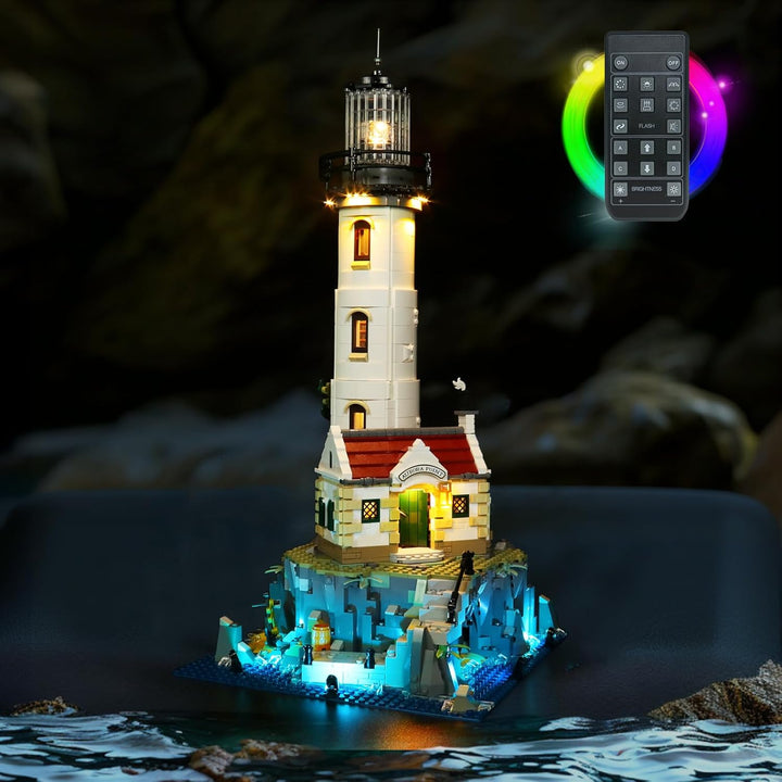 Led Licht Set für Lego Motorised Lighthouse, Led Beleuchtungs Set für Lego 21335 Motorised Lighthous