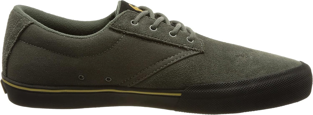 Etnies Herren Jameson Vulc Skate-Schuh 42 EU Grau Schwarz Gold, 42 EU Grau Schwarz Gold