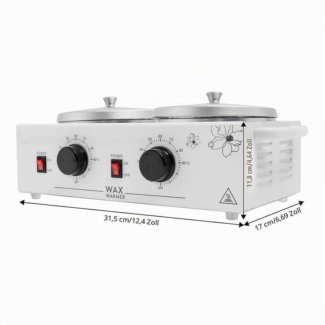 VonVVer Wachswärmer 1L - Wachsheizung 200W Elektrischer Wachswärmer 0-100℃ Temperatur Einstellbar Wa