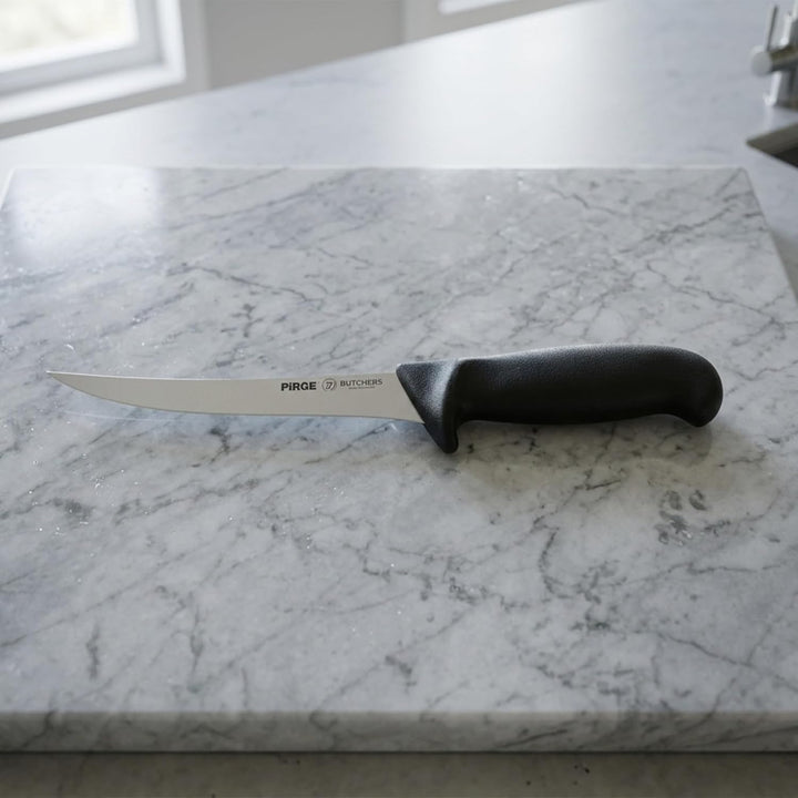 Pirge Butcher's Made in Germany Profi Ausbeinmesser 15 cm - Metzgermesser - Fleischermesser - Stechm