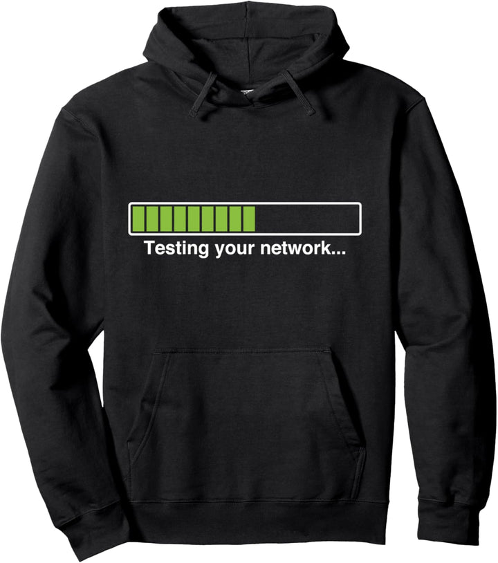 Testing your network - certified ethical hacker gift Pullover Hoodie