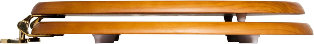 Croydex Toilettensitz aus Massivholz, antike