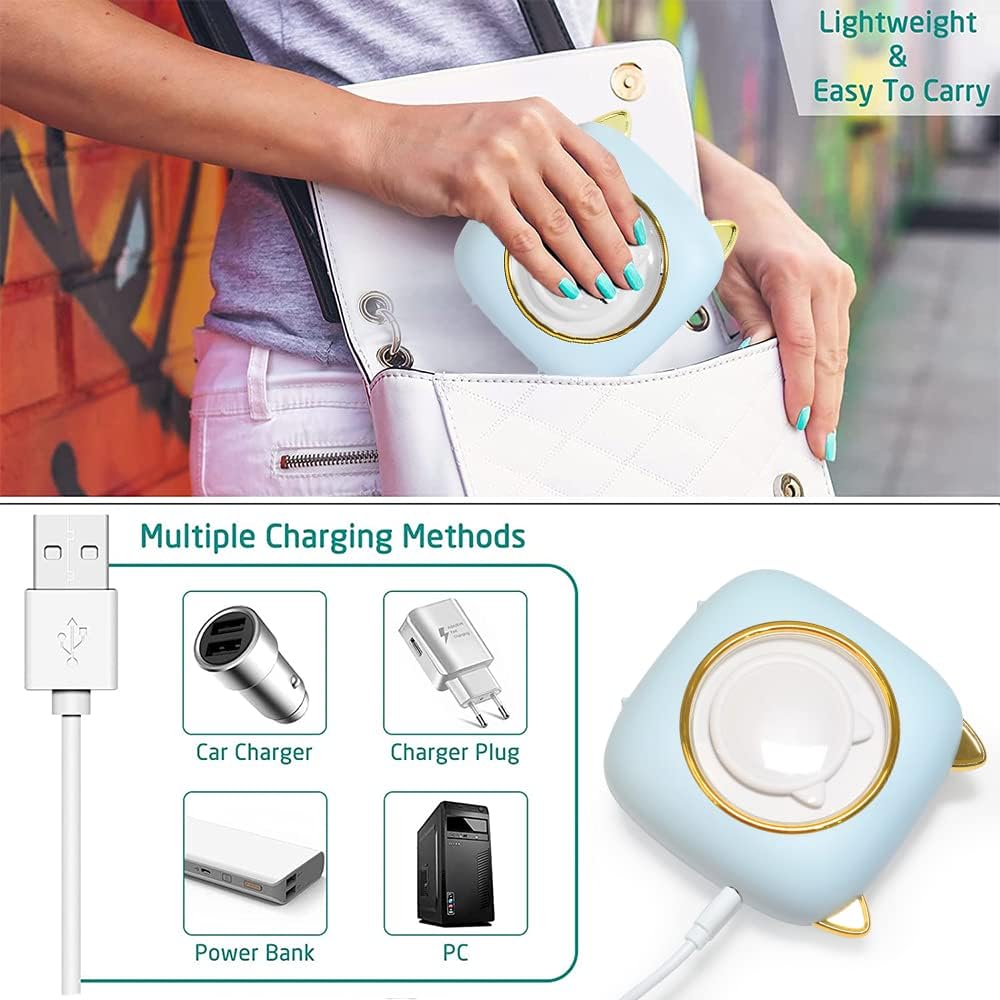 ZAKVOP Mini drucker, fotodrucker für Smartphone, Mini Printer Smartphone, Mini drucker für Smartphon