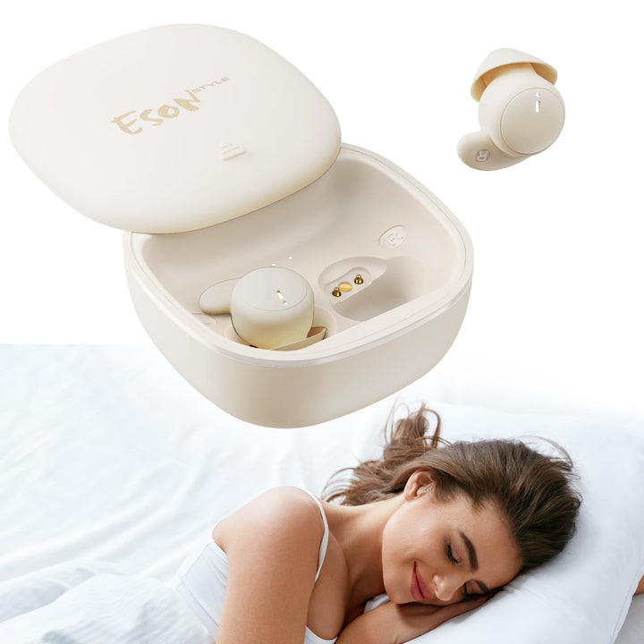 esonstyle Schlafkopfhörer Seitenschläfer Mini Kopfhörer zum Schlafen - Bluetooth 6.0, IPX6 Kabellose