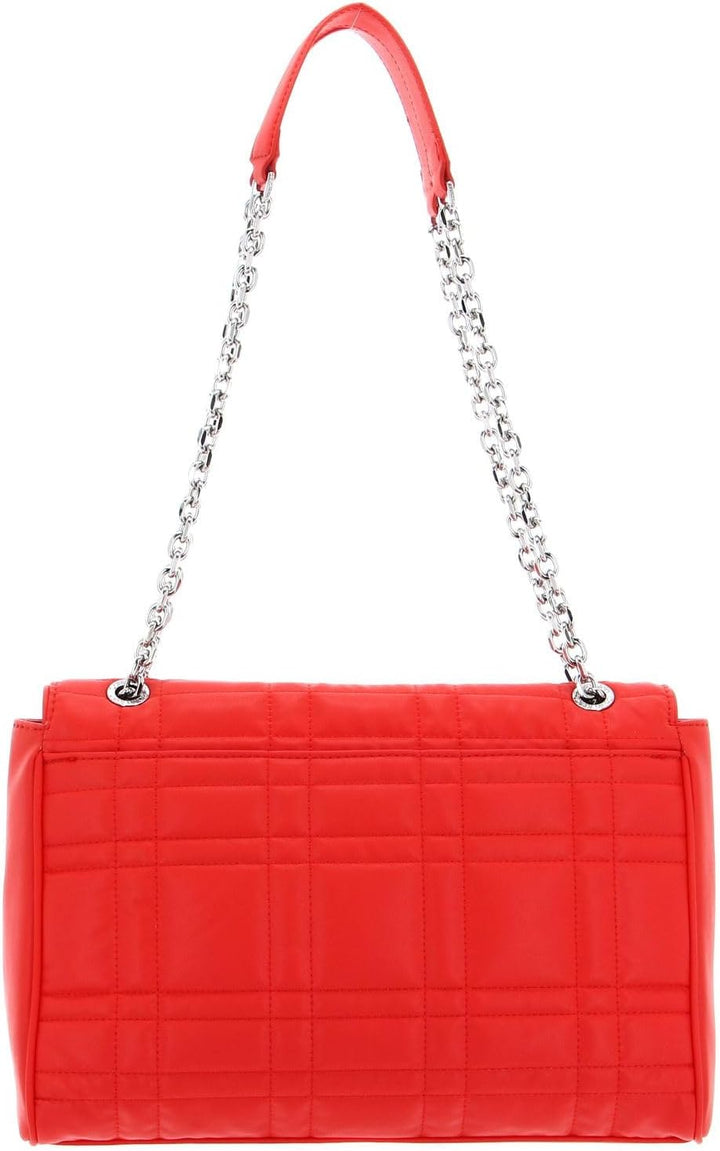 Calvin Klein Re-Lock Quilt Shoulder Bag L Deep Orange