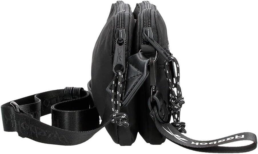Reebok Damen Elsie Gepäck- Kuriertasche Bandolera Plana Schwarz, Bandolera Plana Schwarz