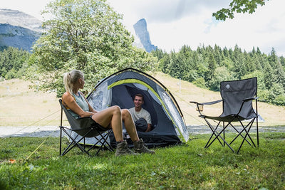 Coleman Darwin Zelt, kompaktes 2-4 Mann Kuppelzelt, leichtes 2-4 Personen Camping- und Wanderzelt, 1