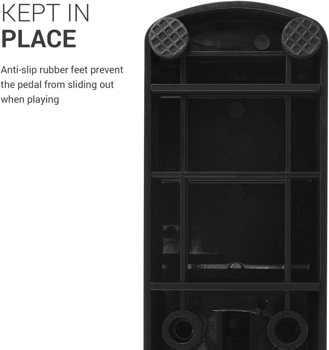 kwmobile Universal Sustain Keyboard Pedal - mit 1,5m Anschluss Kabel - Sustainpedal Fusspedal für di