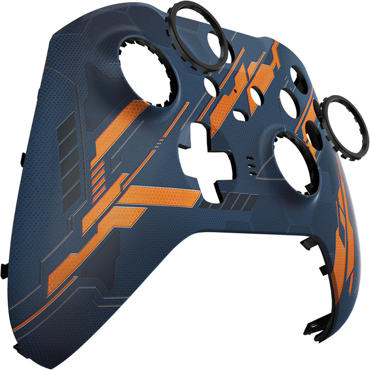 eXtremeRate Fluoreszierende Case für Xbox Elite Series 2 Controller, DIY-Ersatz Front Hülle&Joystick