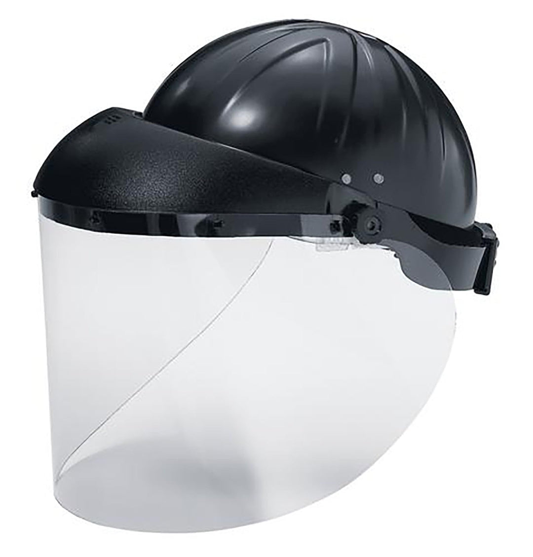 Uvex Visier/Gesichtsschutzschirm 9708 aus Polystyrol, Farbe: farblos, beschlagfrei