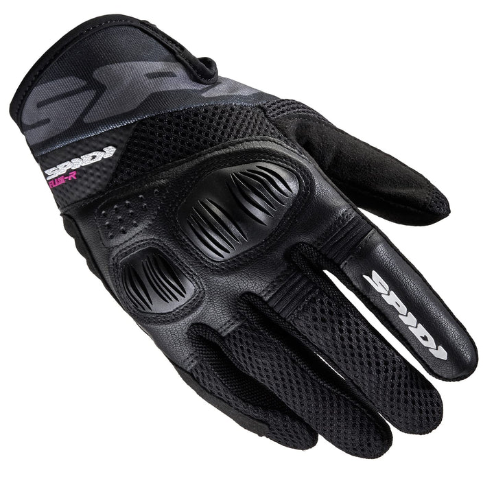 SPIDI, Flash-R Evo Lady, Guanti Moto per Donna, Protettivi e Resistenti, Guanti Moto Estivi Impermea