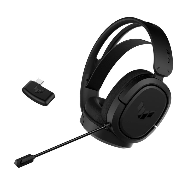 ASUS TUF GAMING H1 Wireless Headset (kabellos, 7.1-Surround-Sound, leichtes, komfortables Design, Ko