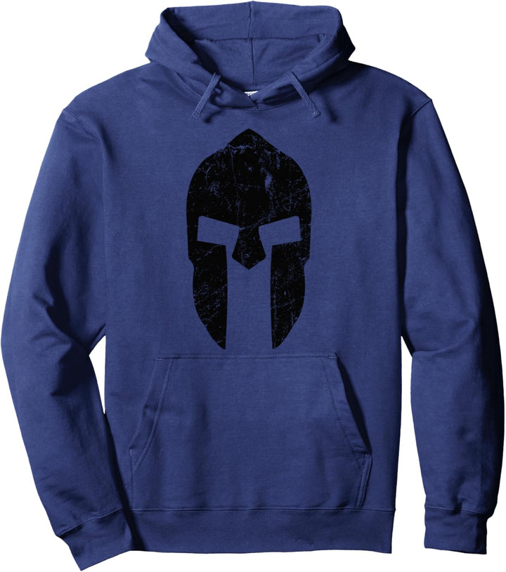 Spartan Helmet Sparta Helm Gym Motivation für Herren, Damen Pullover Hoodie