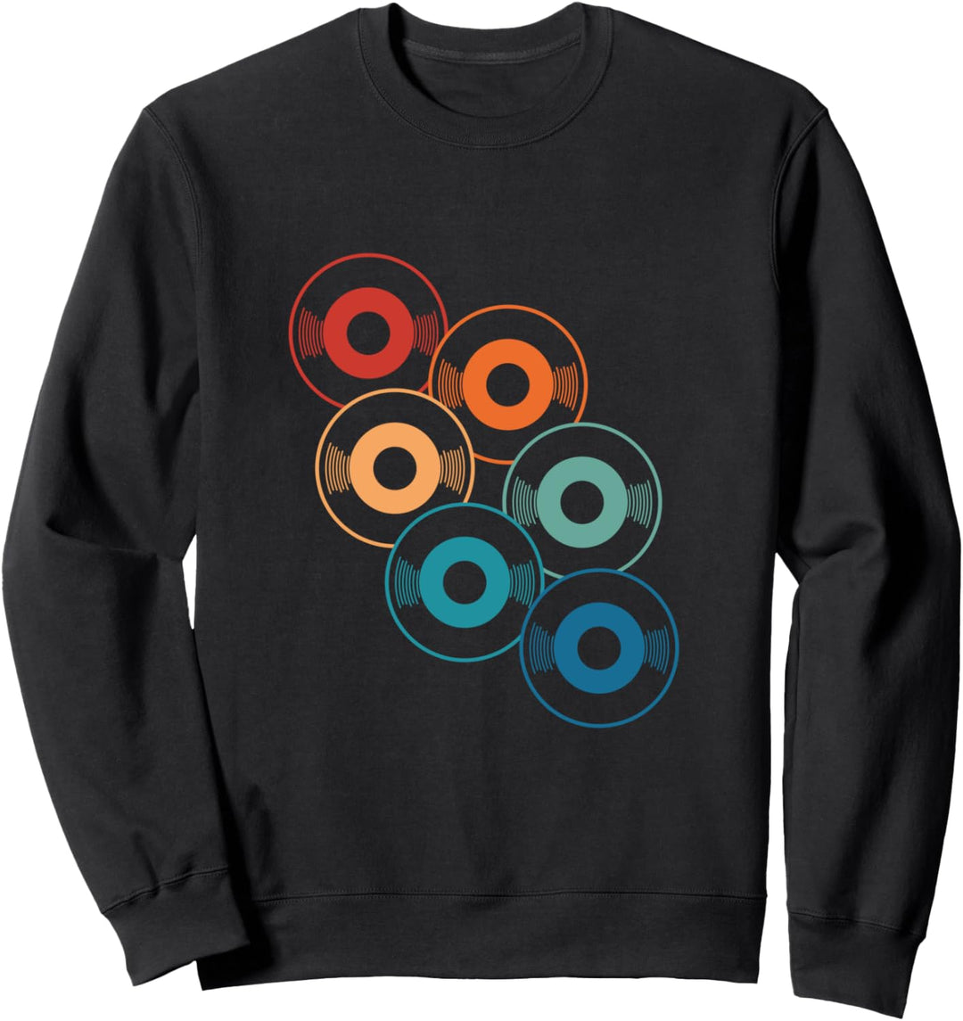 Vinly Plattenspieler Schallplatte Sweatshirt