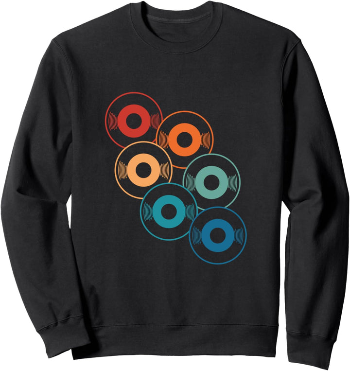 Vinly Plattenspieler Schallplatte Sweatshirt