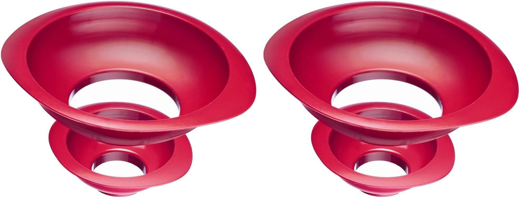 Westmark 2 Einmach-/Marmeladen-Trichter, Trichter-Set, Einfüllstutzen-Durchmesser: 4,2/7,5 cm, Kunst