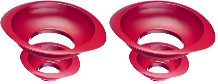 Westmark 2 Einmach-/Marmeladen-Trichter, Trichter-Set, Einfüllstutzen-Durchmesser: 4,2/7,5 cm, Kunst
