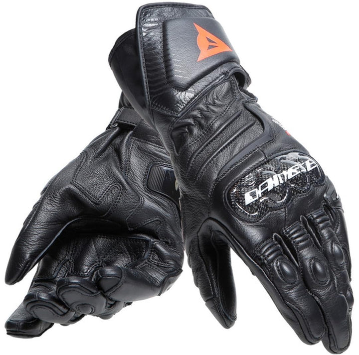 Dainese Carbon 4 Long Damen Motorradhandschuhe XS BLACK/BLACK/WHITE, XS BLACK/BLACK/WHITE