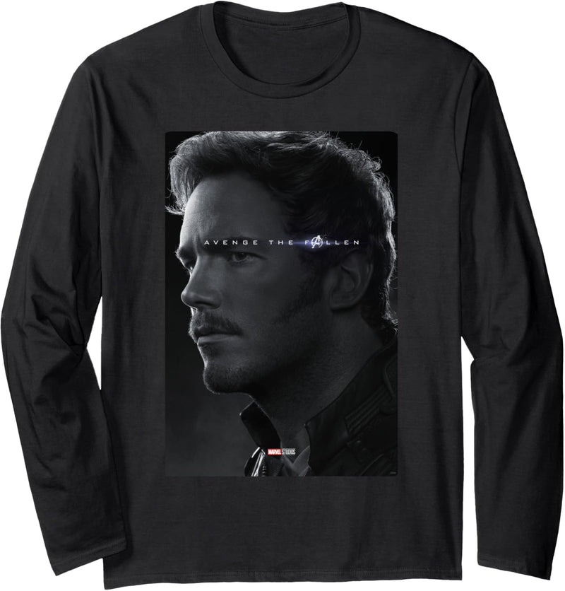 Marvel Avengers: Endgame Star-Lord Avenge The Fallen Poster Langarmshirt