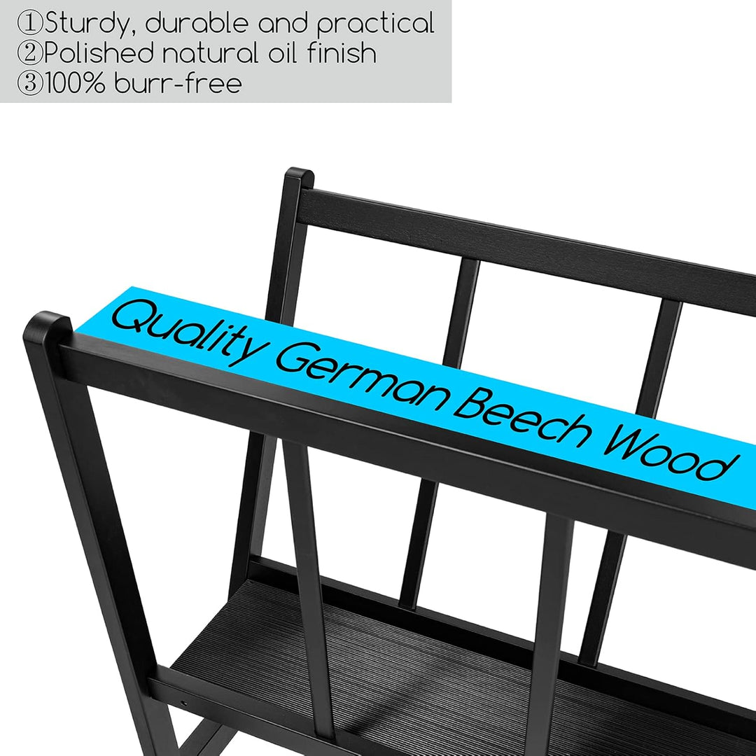 MEEDEN Holz-Druckregal, Künstler-Aufbewahrungs- und Ausstellungsregal, Kunst-Trockenregal mit Rollen