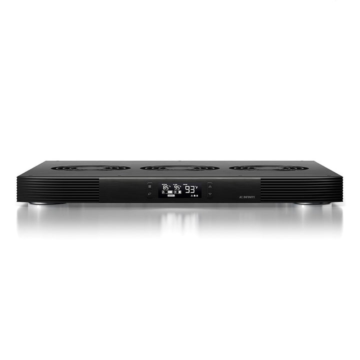 AC Infinity AIRCOM T9, leises Kühlgebläse 43cm für Receiver, Verstärker, DVR, AV Cabinet Komponenten