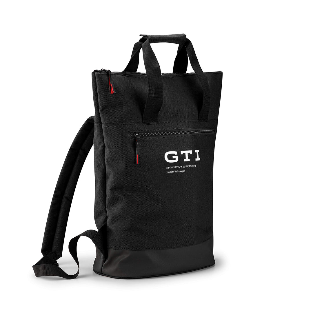 Volkswagen 5HV087327 Rucksack, GTI-Kollektion, Schwarz, rot, weiss Single, Single