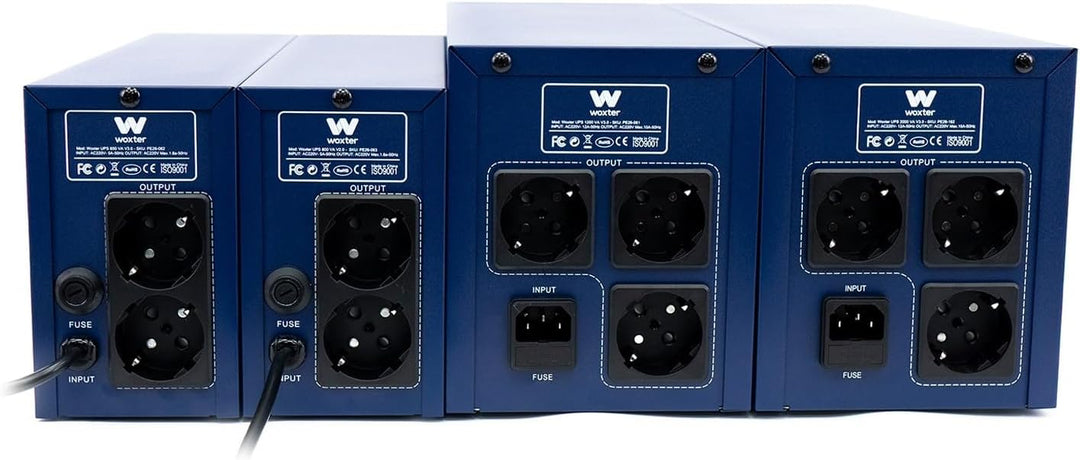 Woxter USV 1200 VA - USV unterbrechungsfreies Stromversorgungssystem USV (1200 VA/720 Watt, Autonomi