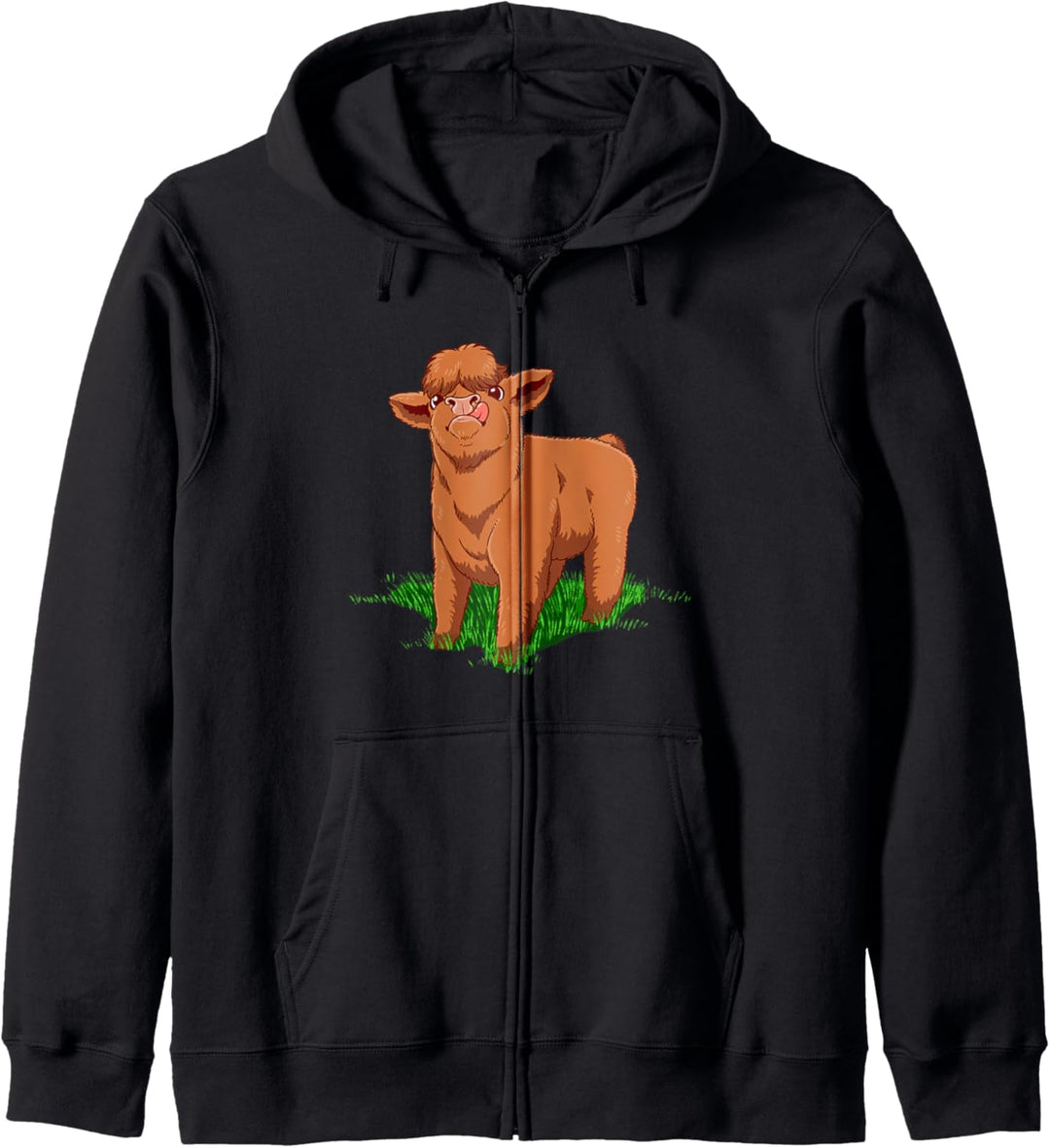 Highland Cow Schottische Highland Cow Kapuzenjacke