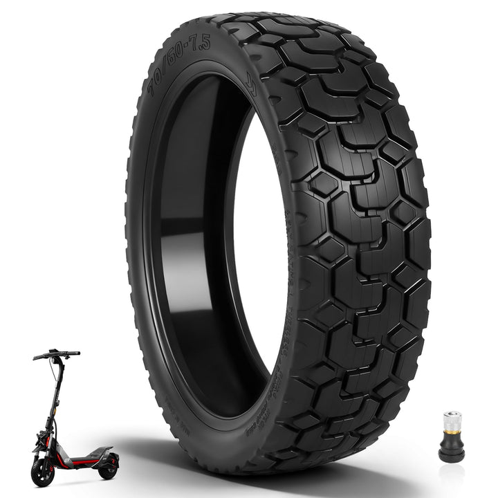 70/60-7,5 Schlauchloser Offroad-Reifen für Segway ZT3 Pro/ProE/ProD, 11 Zoll Tubeless Reifen mit sel